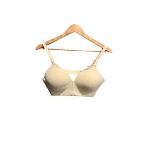 TrueKind Beige Supporting Comfort Wireless Shaping Women's Bra Size‎ L